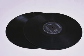 Collection de disques vinyles
